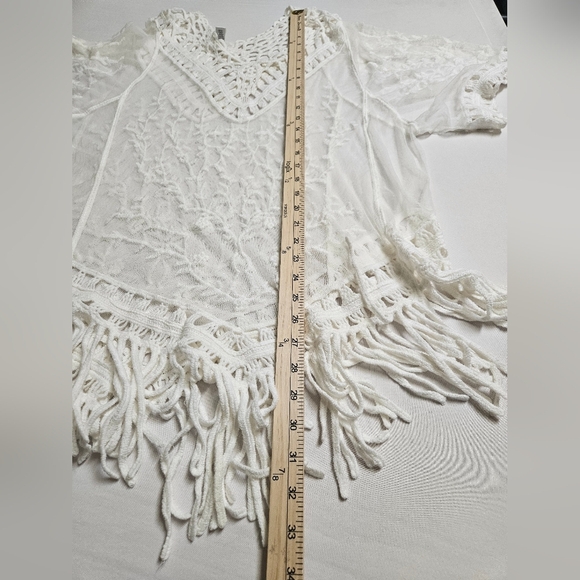 Kaktus - Cover Up Dress Crochet Lace  100%Cotton L‐LX - Picture 4 of 6